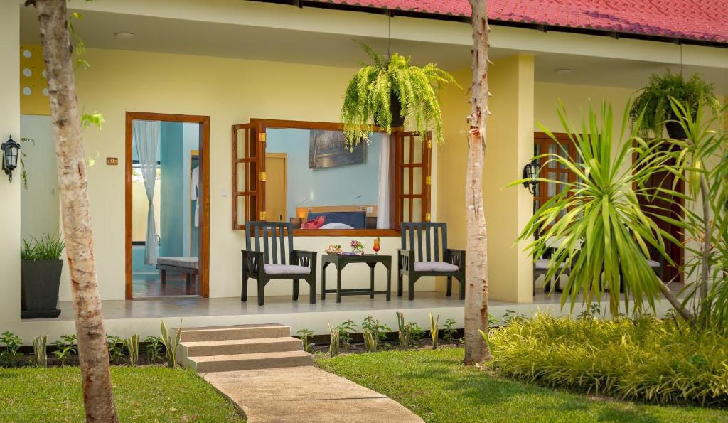 Zahrada ubytování Sala Siem Reap Resort