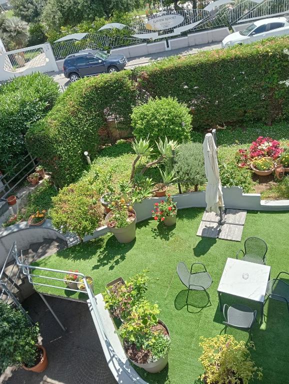 Zahrada ubytování Hotel Maiuri Pompei