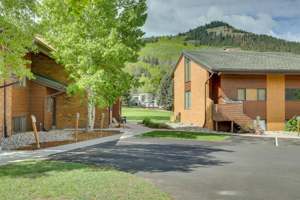 Nespecifikovaný výhled na hory nebo výhled na hory při pohledu z apartmánu