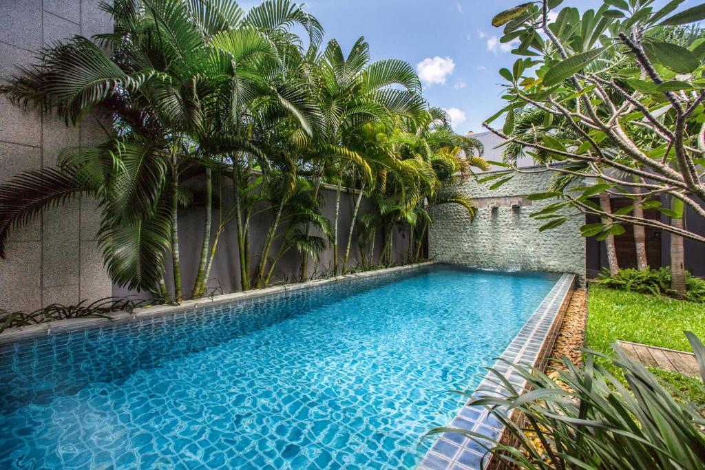 Bazén v ubytování VILLA EMERE | Private Pool | Onyx Villas by Tropiclook | Naiharn beach nebo v jeho okolí