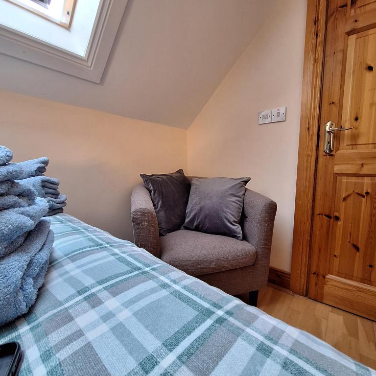 Postel nebo postele na pokoji v ubytování Beautiful Double ensuite in Listowel Kerry