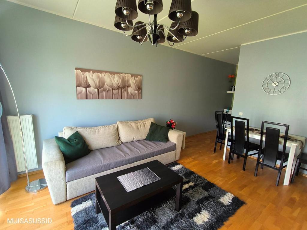 Posezení v ubytování Chelsea Papiniidu 64 Apartment
