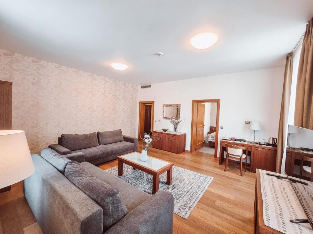 Posezení v ubytování Hotel Mario