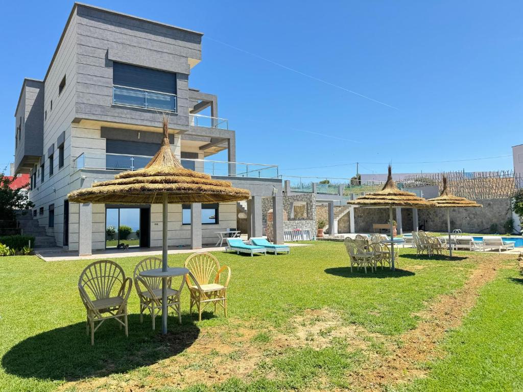 Zahrada ubytování Villa Le Pacha Assilah