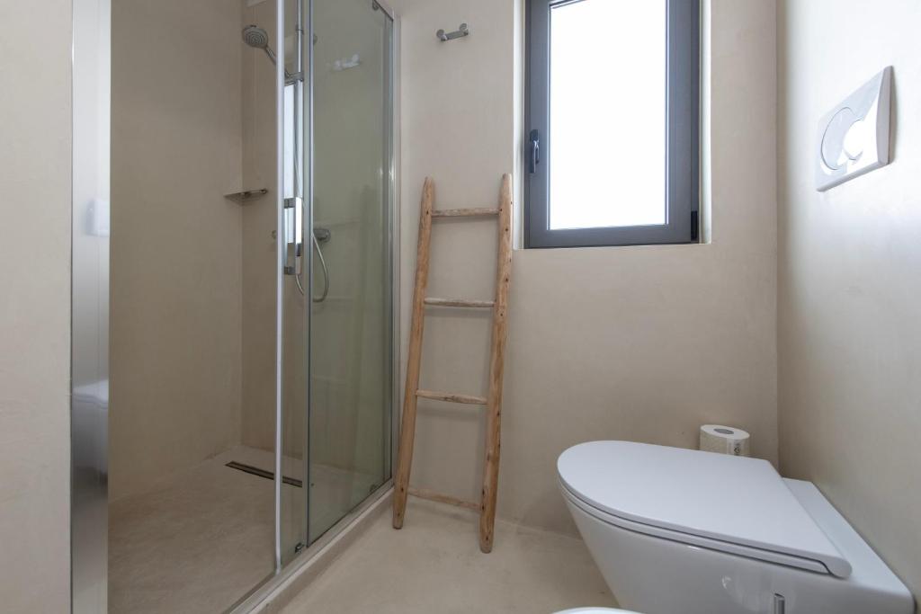 Koupelna v ubytování Hotel Albània