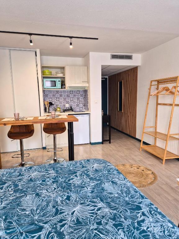 Kuchyň nebo kuchyňský kout v ubytování Sérénité - Spacieux - Vue - Equipé