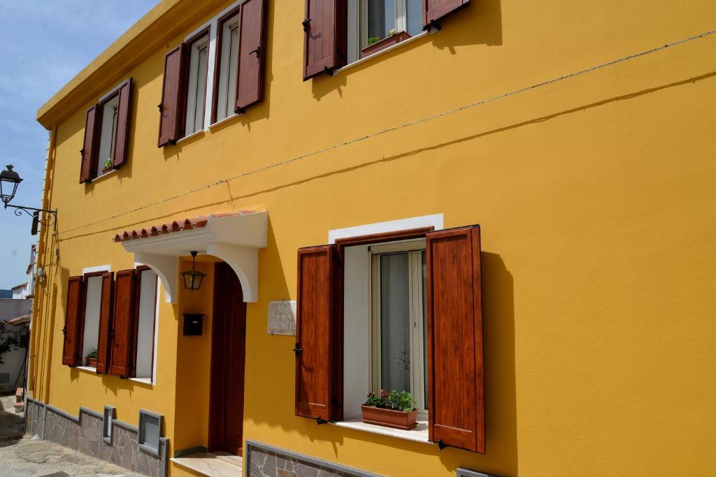 Budova, kde se bed and breakfast nachází