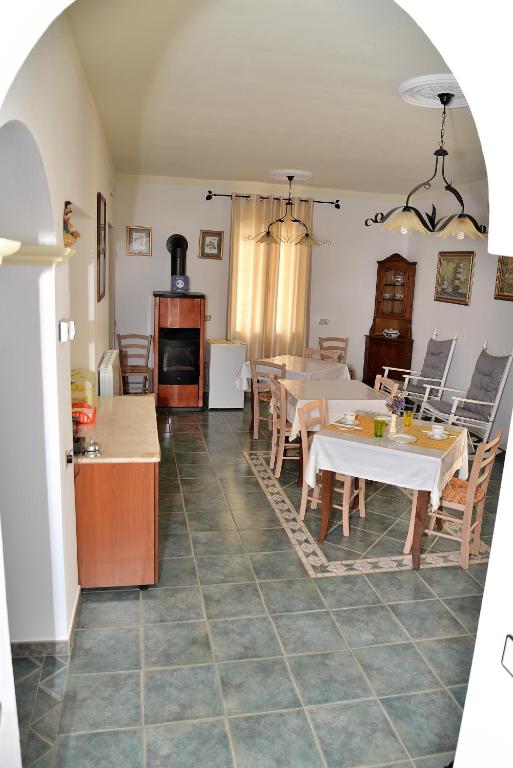Kuchyň nebo kuchyňský kout v ubytování B&B S'Incontru