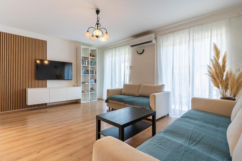 Posezení v ubytování Apartments & Rooms Klemenc