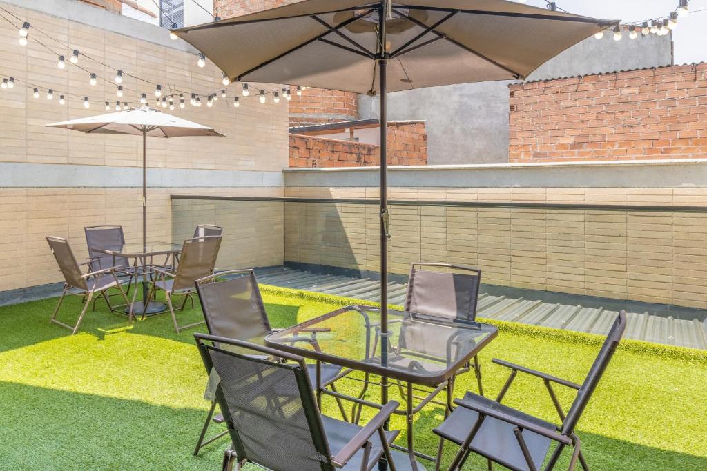 Veranda oz. zunanji predel v nastanitvi Loft 43
