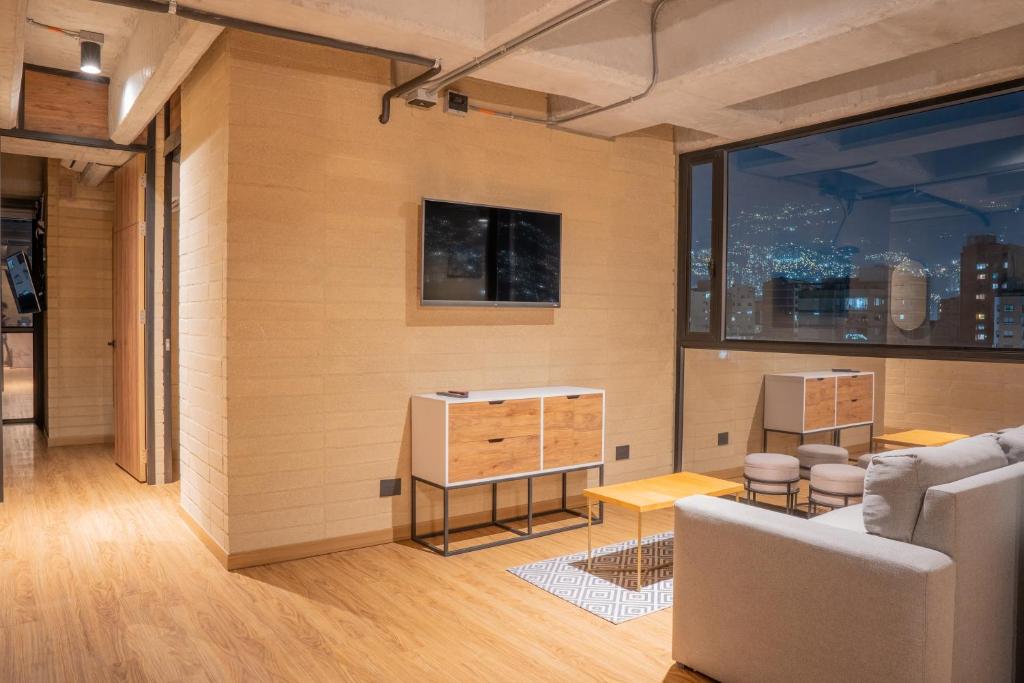 TV in/ali zabaviščno središče v nastanitvi Loft 43