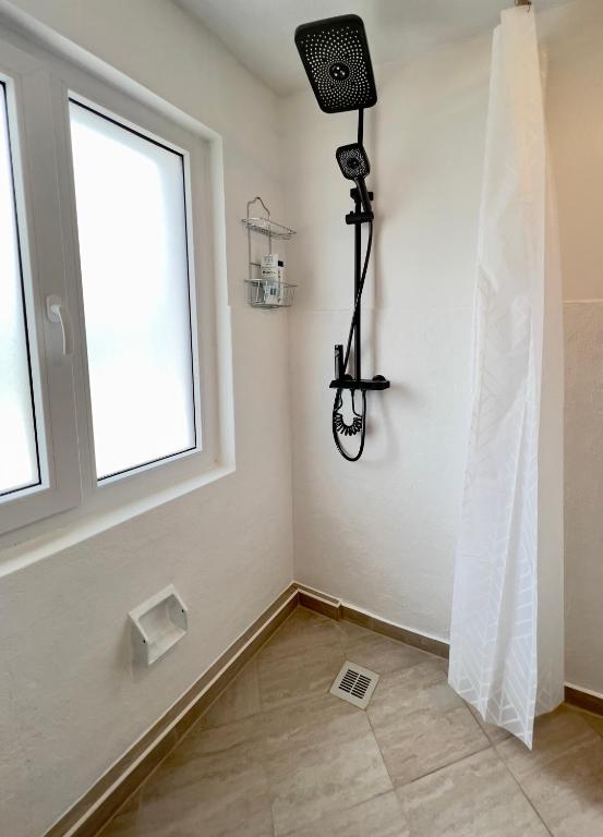 Koupelna v ubytování Handwerkswohnung Nova
