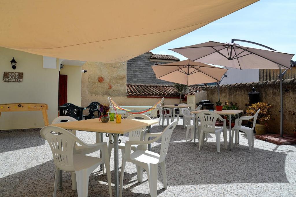 Restaurace v ubytování B&B S'Incontru