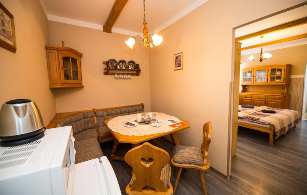 Postel nebo postele na pokoji v ubytování Penzion Žírovice