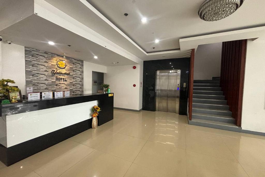 Vstupní hala nebo recepce v ubytování Yellowbell Hotel