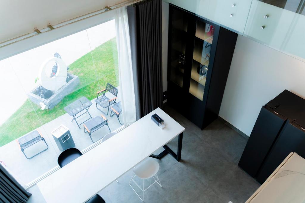 Posezení v ubytování Villa 3B MAISON Signature