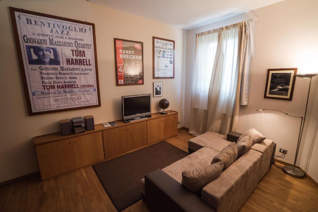 Posteľ alebo postele v izbe v ubytovaní Casa Del Jazz