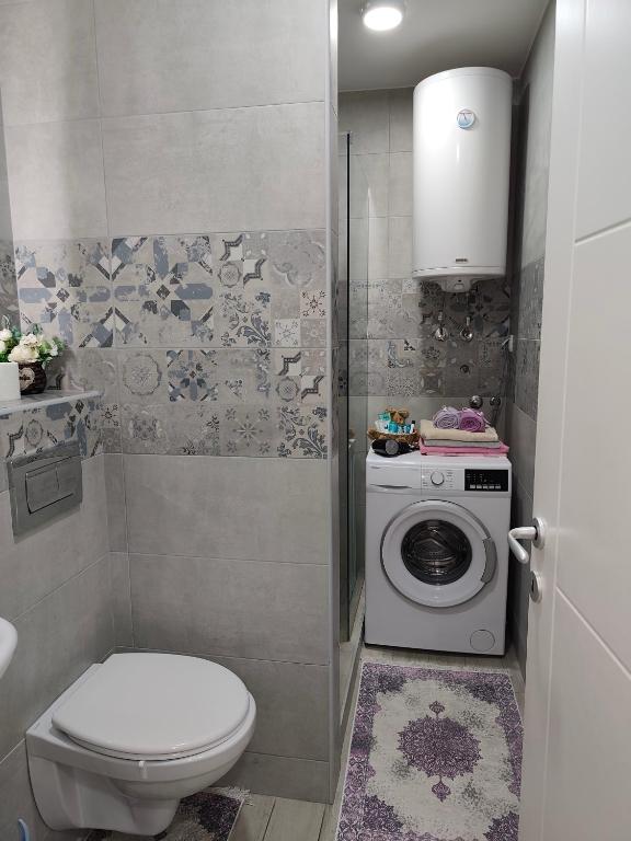 Koupelna v ubytování Apartman LARA