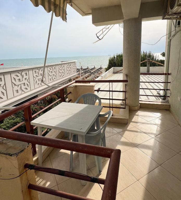 Balkón nebo terasa v ubytování SeaView Apartments