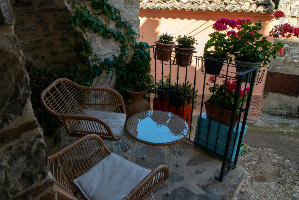 Balkón nebo terasa v ubytování Terrazzo sullo Ionio