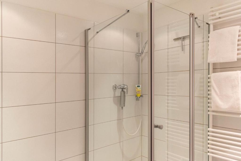 Koupelna v ubytování Ferienwohnung Mare Time 1