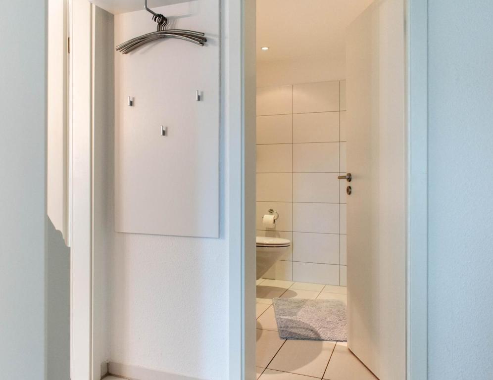 Koupelna v ubytování Ferienwohnung Mare Time 1