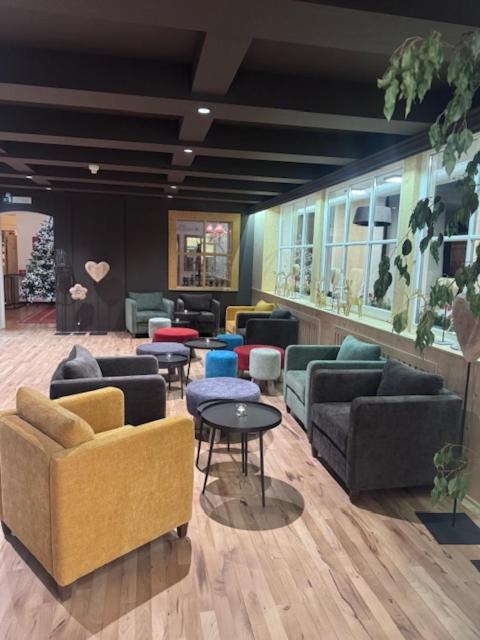 Posezení v ubytování Boutique Hotel Olympia