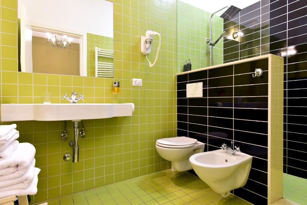 Koupelna v ubytování Interno 45