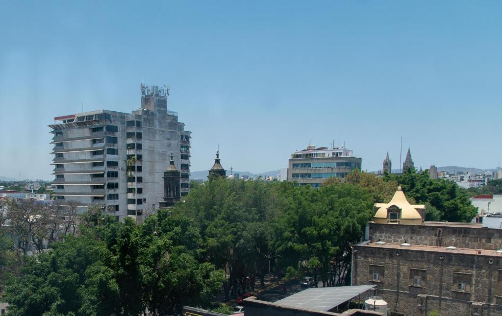 Nespecifikovaný výhled na destinaci Guadalajara nebo výhled na město při pohledu z hotelu