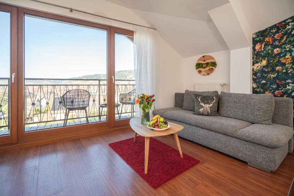 Posezení v ubytování DEVA Hotel Renchtalblick