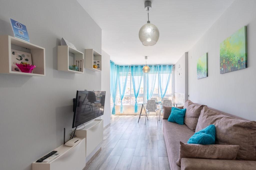 Posezení v ubytování Apartamento Carabela Torrox