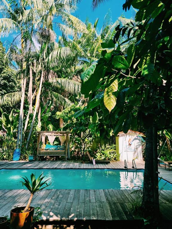 A piscina localizada em Pousada Ilha Verde ou nos arredores
