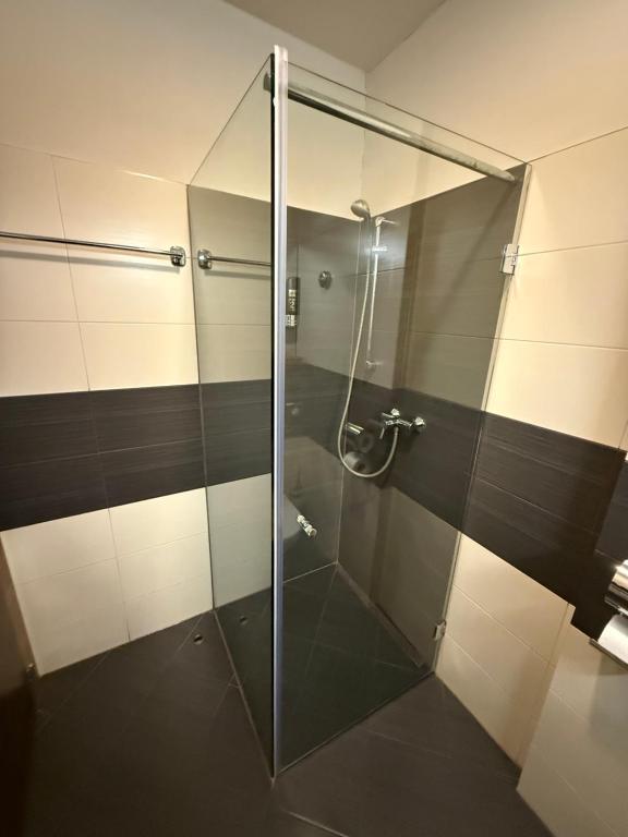 Koupelna v ubytování Hotelik Košice
