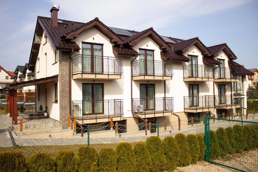 Budova, kde se vila nachází