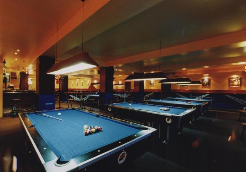 Biliár nebo kulečník v ubytování Hotel Uno