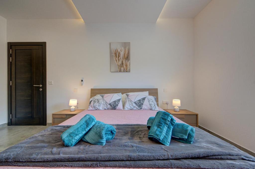 Voodi või voodid majutusasutuse Trident Cove Holiday Home toas