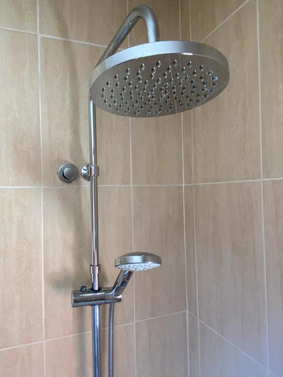Kúpeľňa v ubytovaní Villa with heated private pool, sea view& turkish sauna