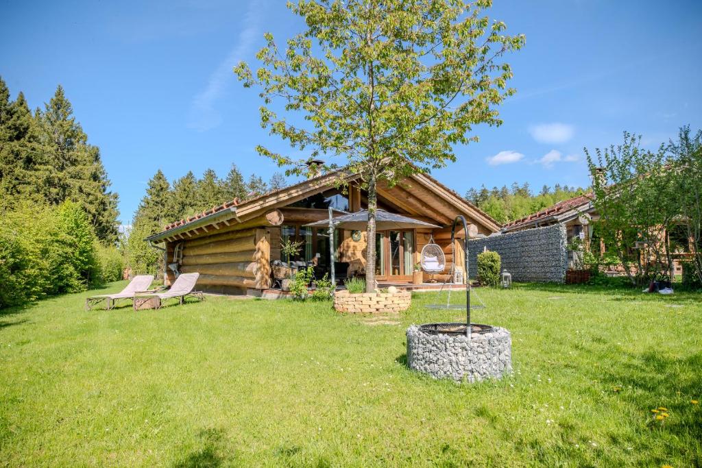Zahrada ubytování Chalet Vogelkirsche