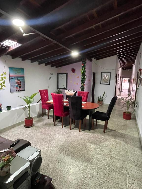 Posezení v ubytování Hostel Urban City Medellin