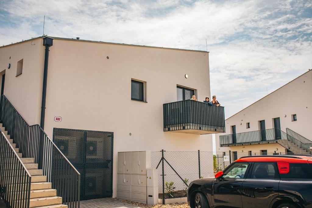 Budova, kde se apartmán nachází