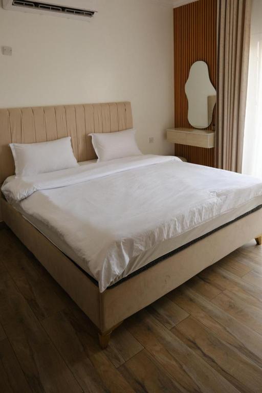 Voodi või voodid majutusasutuse Rest House Wadi Bani Khalid toas