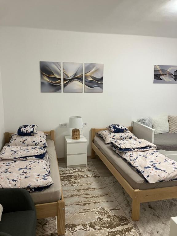 O zonă de relaxare la Központi Apartman 2