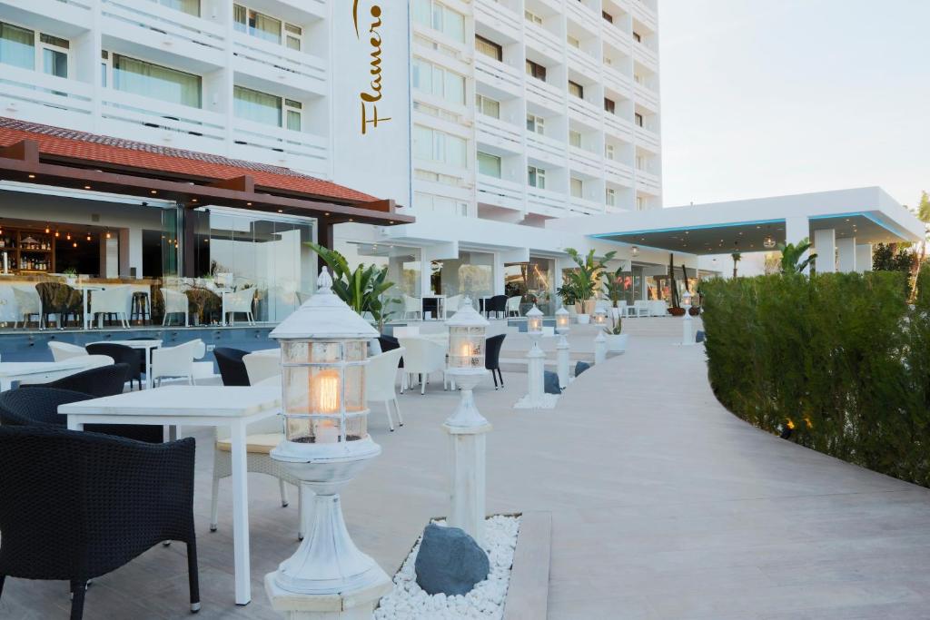Restaurace v ubytování Hotel Flamero