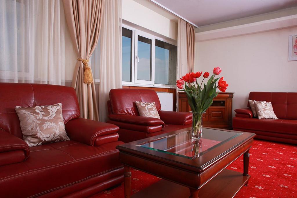 Zona de estar de Hotel Moldova