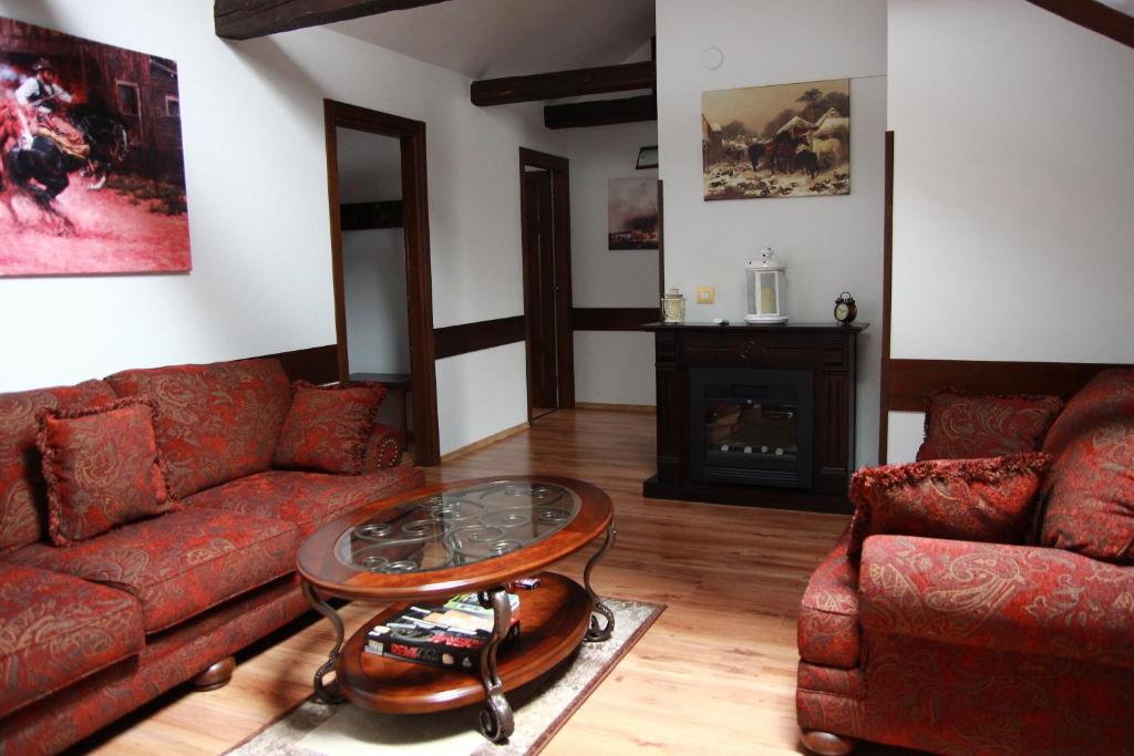 Posezení v ubytování Hotel Galany