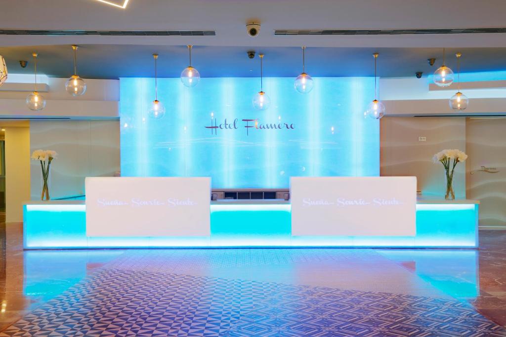 Posezení v ubytování Hotel Flamero