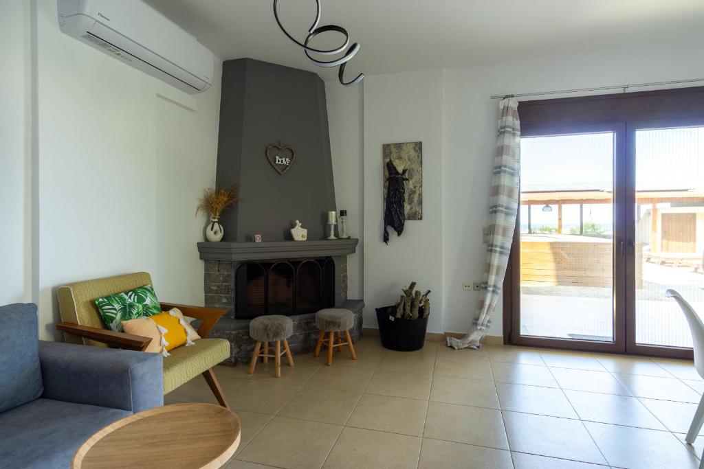 Posezení v ubytování Atalaya Villa