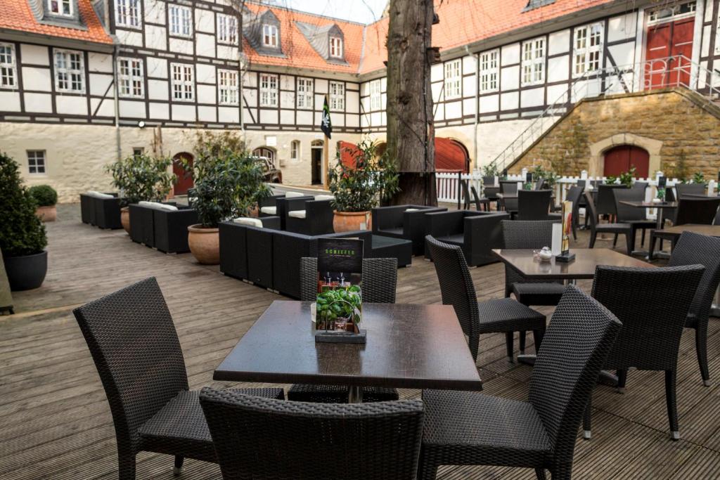 Restaurace v ubytování Schiefer Suite Hotel & Apartments