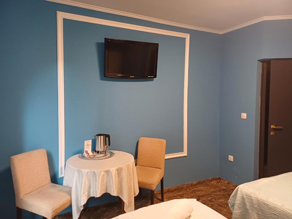 Postel nebo postele na pokoji v ubytování Villa Anri