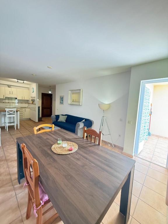 Kuchyň nebo kuchyňský kout v ubytování Corralejo Suite